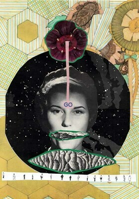 Stop & Go #2 Collage Print