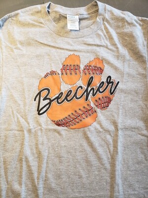 Orange Beecher Paw Tee