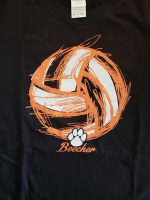 Bobcats volleyball Scribble