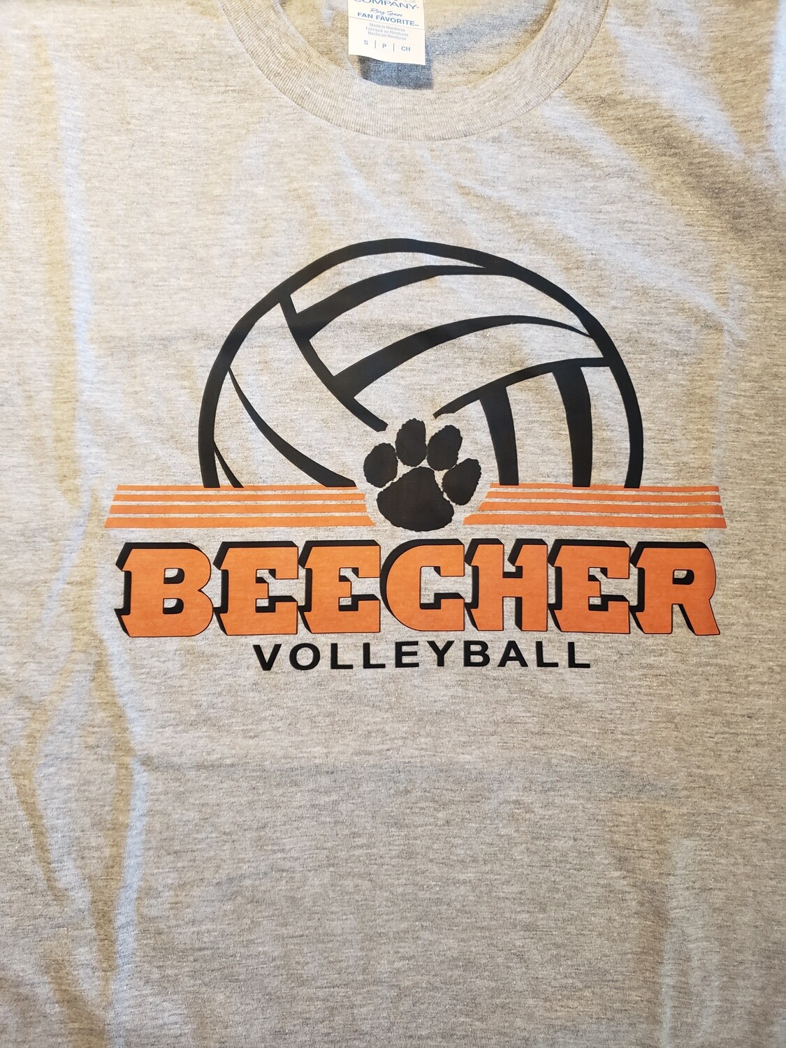 Beecher Volleyball Lines Tee