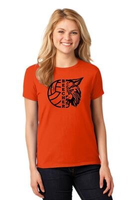 Orange Half Cat BEECHER Tee