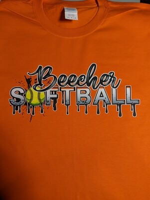 Softball Drip Hoodie