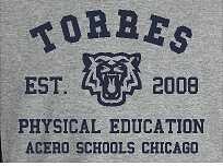 Grey Torres Physical Education T-Shirt