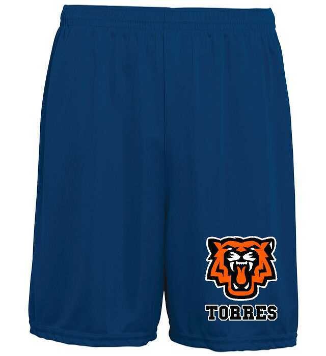Navy Torres Wildcat Gym Shorts