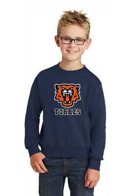 Navy Torres Wildcat Crewneck Sweatshirt
