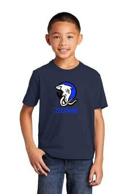 Navy Zizumbo Mastodon Tee