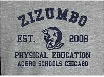 Grey Zizumbo Mastodon Physical Education T-Shirt