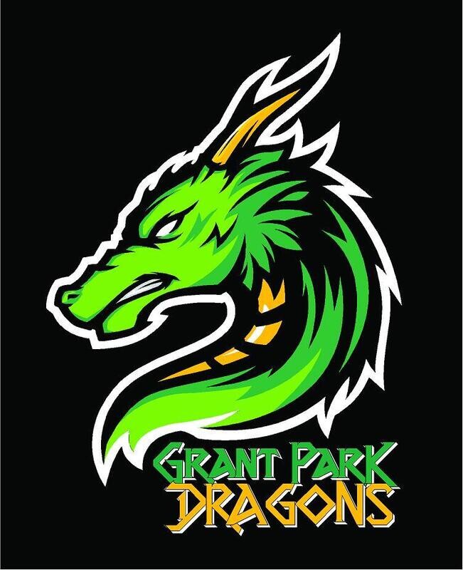 Grant Park Dragons on Black