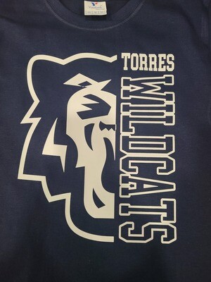 Half Cat on Navy - Torres