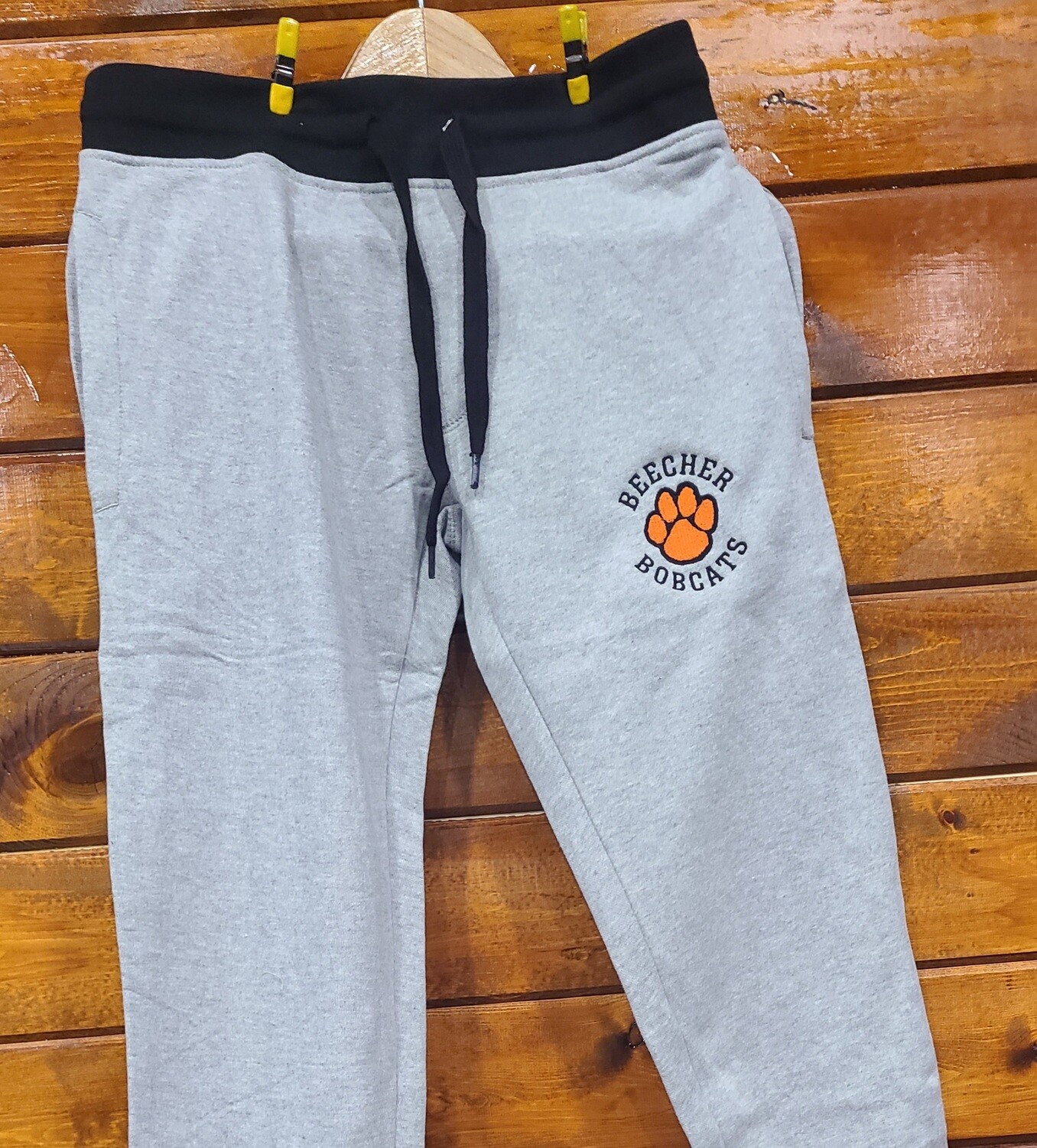Embroidered Beecher Bobcats Paw Sweatpants $12 CLOSEOUT
