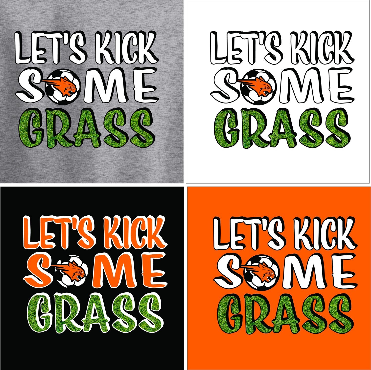 Let's Kick Some Grass Soccer
