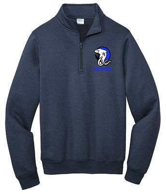 Navy Zizumbo 1/4 Zip Fleece Sweatshirt