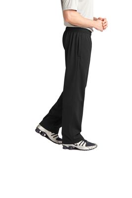 Black Sport-Tek Fleece Pant