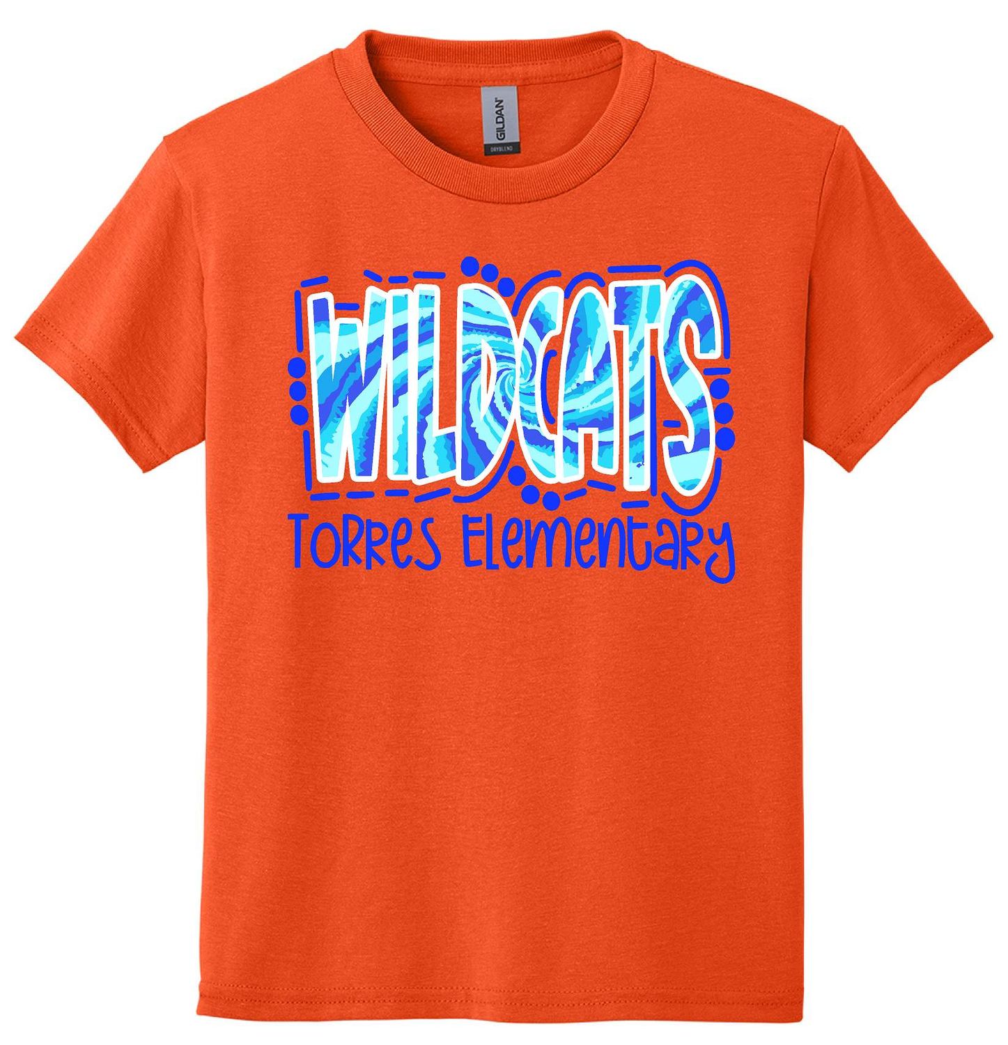 Torres Tie-Dye Print Tee