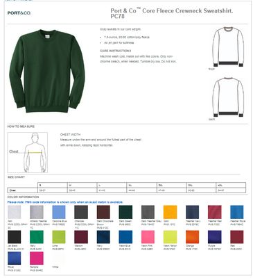 Horizontal Logo Crewneck