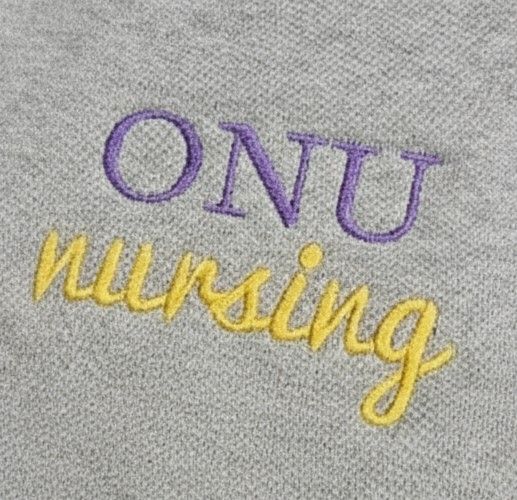 Olivet Nursing Fleece 1/4 Zip Sweatshirt with Embroidered Left Chest