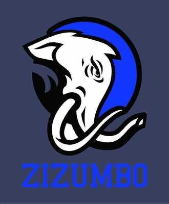 Navy Zizumbo Mastodon Crewneck Sweatshirt
