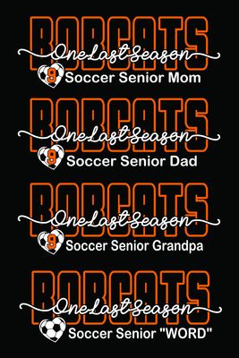 Bobcat Soccer Senior Tee