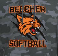 Camo Softball Hoodie
