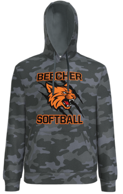 Camo Softball Hoodie
