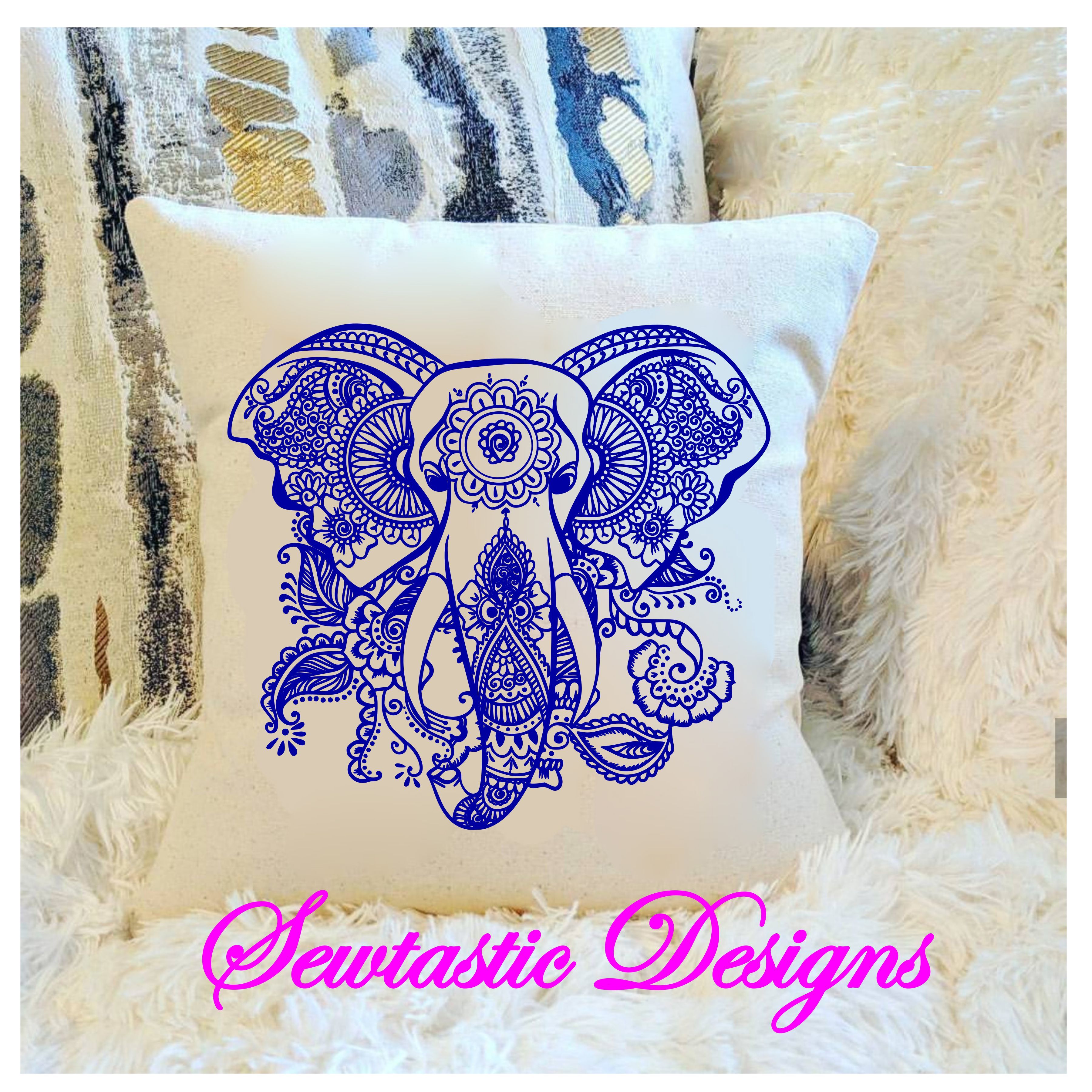 Download Elephant Mandala Zentangle Svg Elephant Svg Mandala Svg Zentangle Svg Cut File Iron On Decal Cricut Silhouette Scanncut Many More