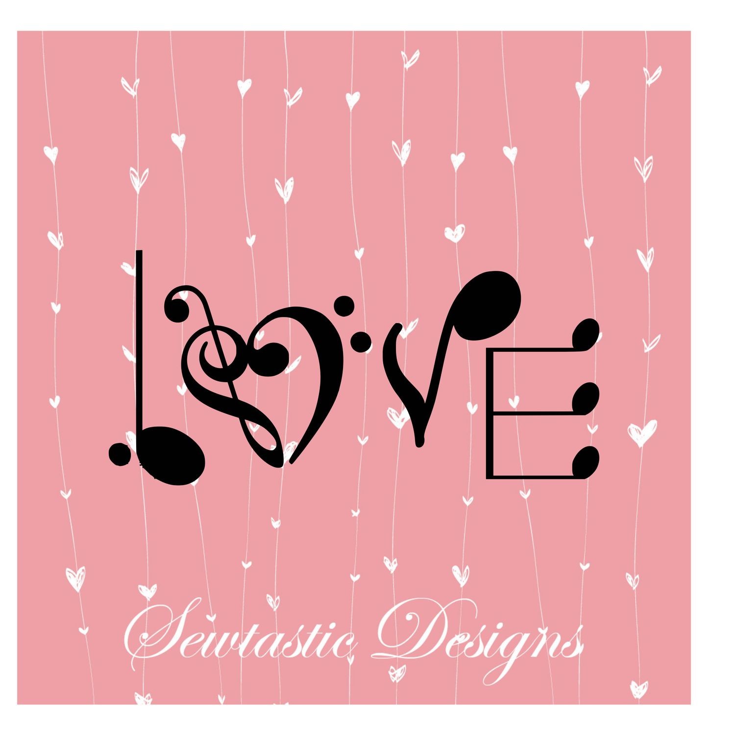 Download Music Love Svg Music Svg Love Svg Cut File Iron On Decal Cricut Silhouette Scanncut Many More