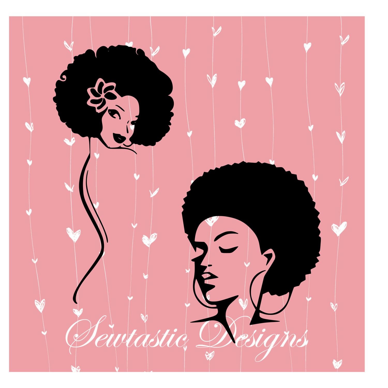 Download Black Woman Svg Black Lady Svg African Woman Svg Afro Svg Cut File Iron On Decal Cricut Silhouette Scanncut Many More