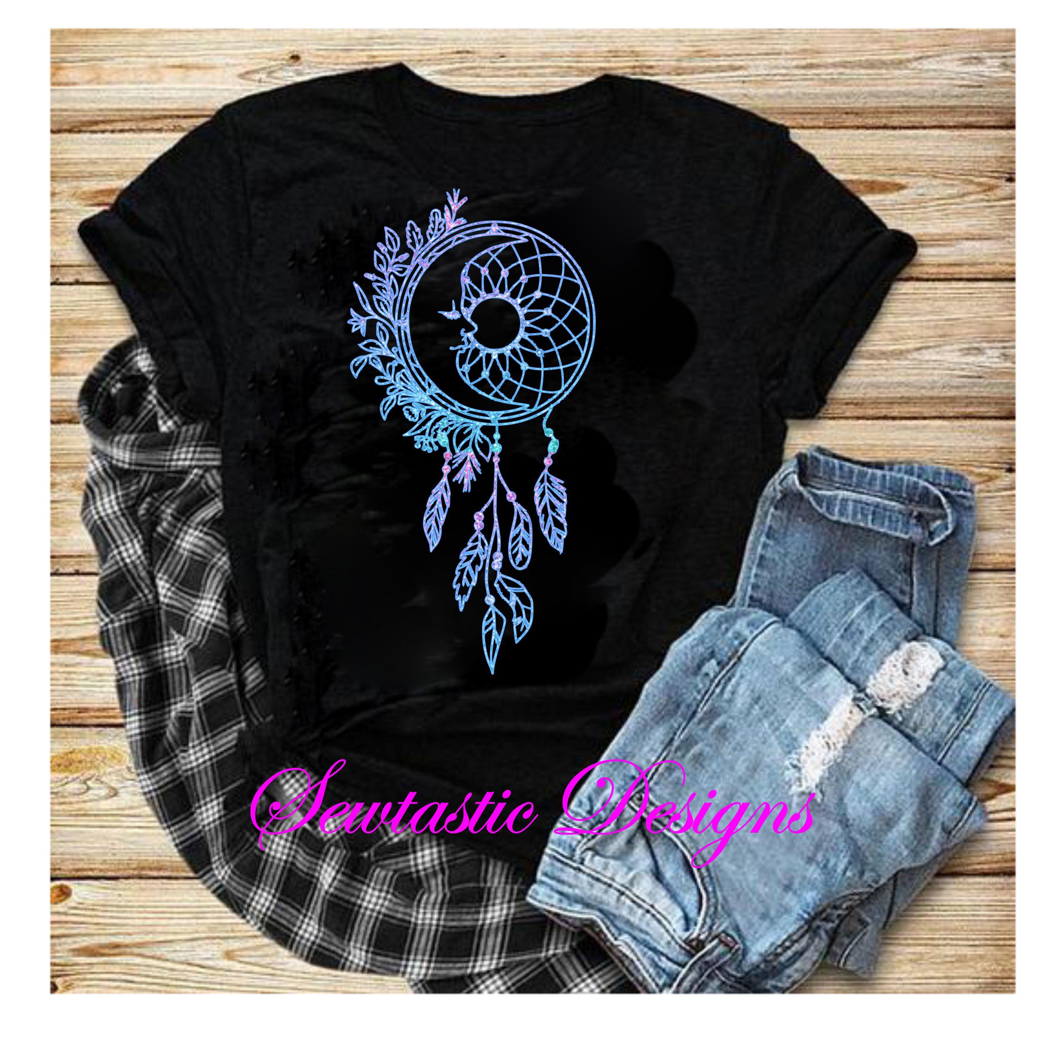 Free Free 147 Moon Dreamcatcher Svg SVG PNG EPS DXF File