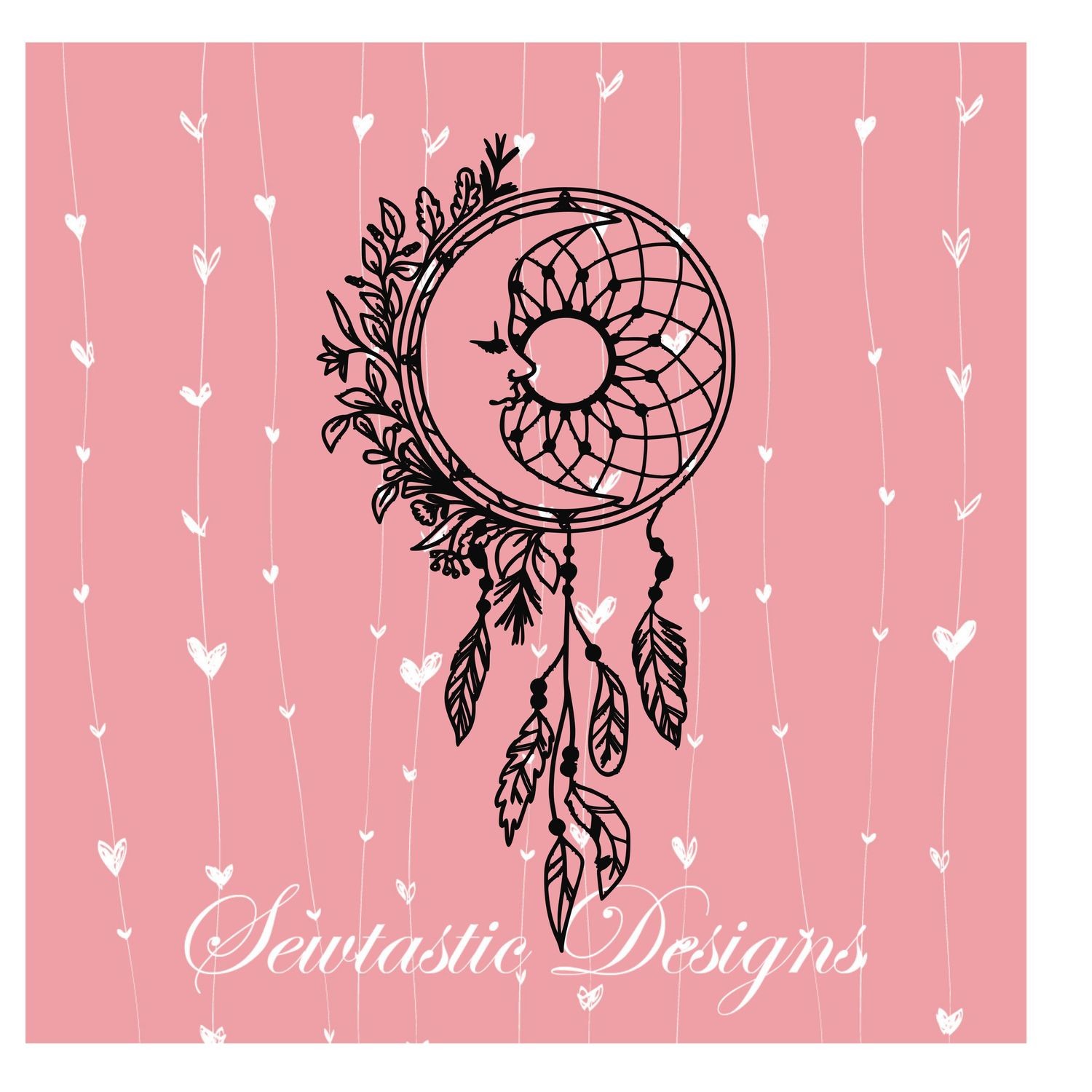 Download Moon Dream Catcher Svg Moon Svg Dream Catcher Svg Dreamcatcher Svg Cut File Iron On Decal Cricut Silhouette Scanncut Many More