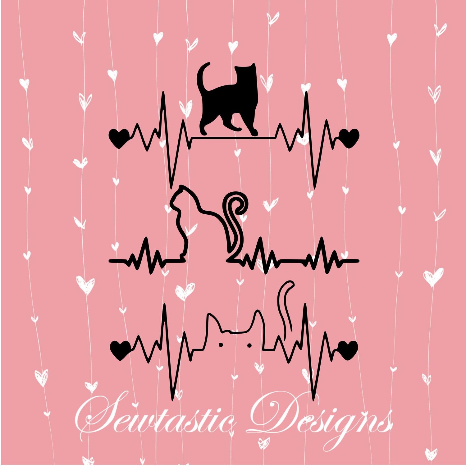 Download Cat Heartbeat Svg Cat Ekg Svg Cat Svg Heartbeat Svg Cut File Iron On Decal Cricut Silhouette Scanncut Many More Yellowimages Mockups
