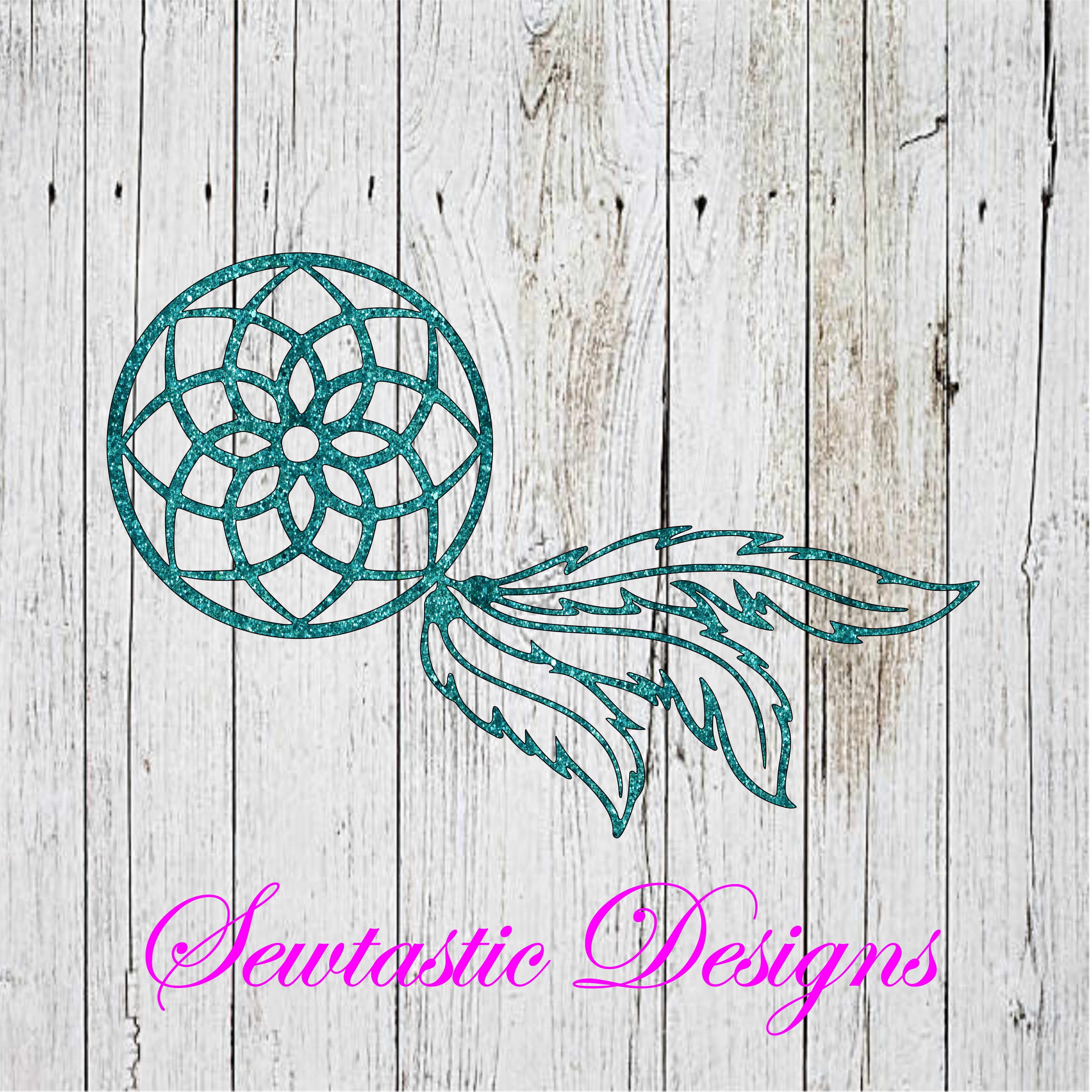 Download Dreamcatcher Svg Feather Svg Dream Catcher Svg Cut File Iron On Decal Cricut Silhouette Scanncut Many More