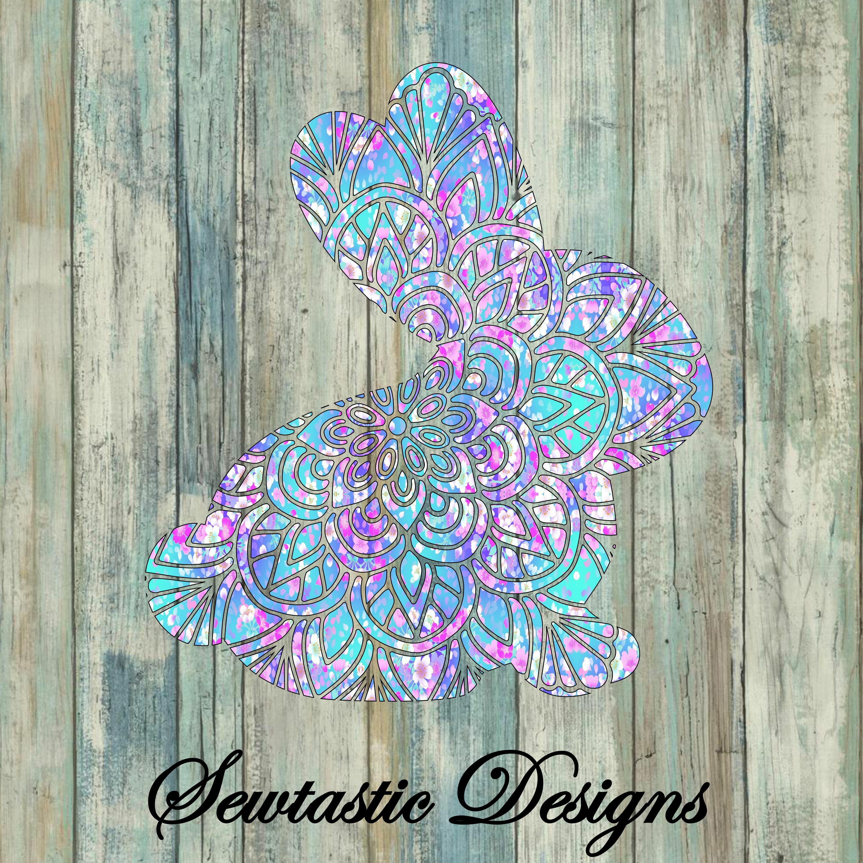 Download Easter Bunny Mandala Svg Easter Svg Bunny Svg Mandal Svg Rabbit Svg Cut File Iron On Decal Cricut Silhouette Scanncut Many More