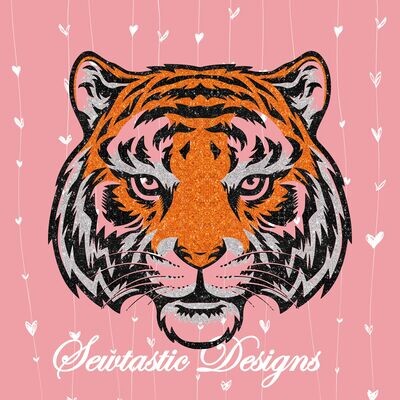 Tiger Face Tri Color SVG, Tiger SVG, Face SVG, Cut File, Iron On, Decal, Cricut, Silhouette, ScanNCut &amp; Many More.