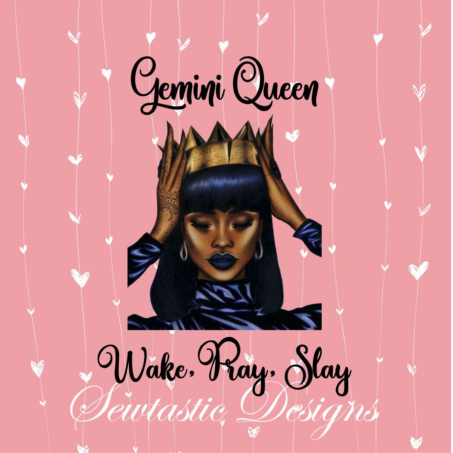 Download Gemini Queen Printable Svg Cut File Iron On Decal Cricut Silhouette Scanncut Many More