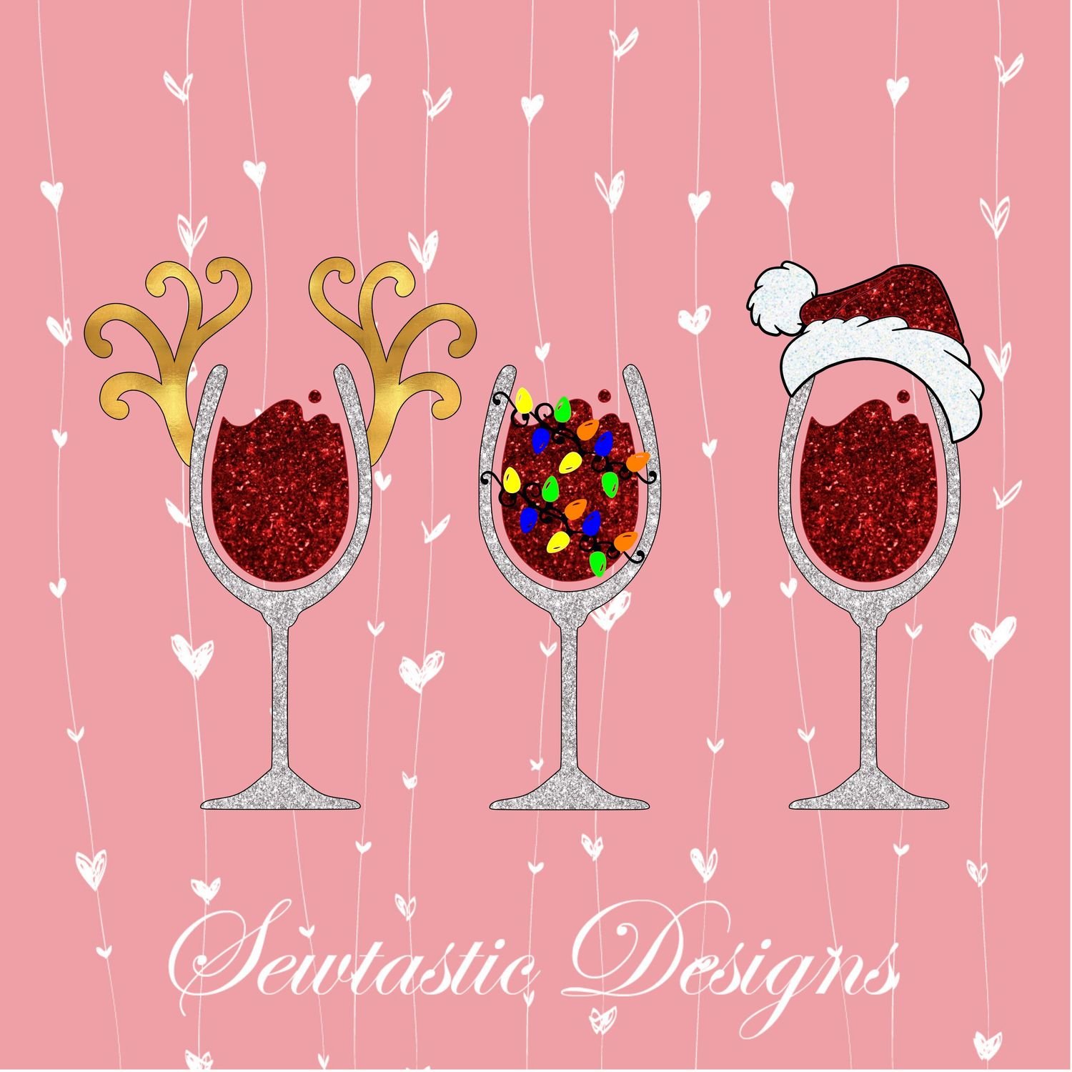 Download Merry Christmas Wine Svg Cut File Iron On Decal Cricut Silhouette Scanncut Many More 3D SVG Files Ideas | SVG, Paper Crafts, SVG File