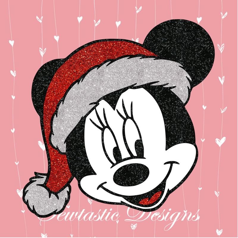 Santa Mickey SVG, Santa SVG, Mickey SVG, Disney SVG, Cut File, Iron On, Decal, Cricut, Silhouette, ScanNCut &amp; Many More