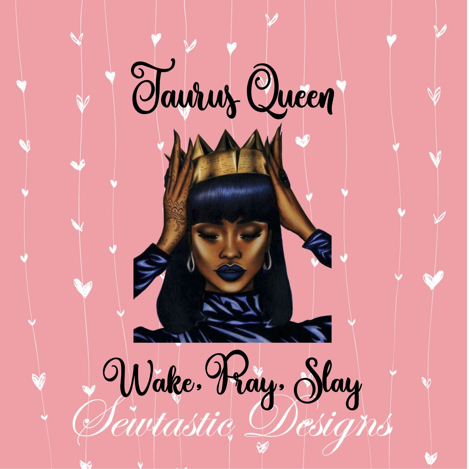 Download Taurus Queen Printable Svg Cut File Iron On Decal Cricut Silhouette Scanncut Many More
