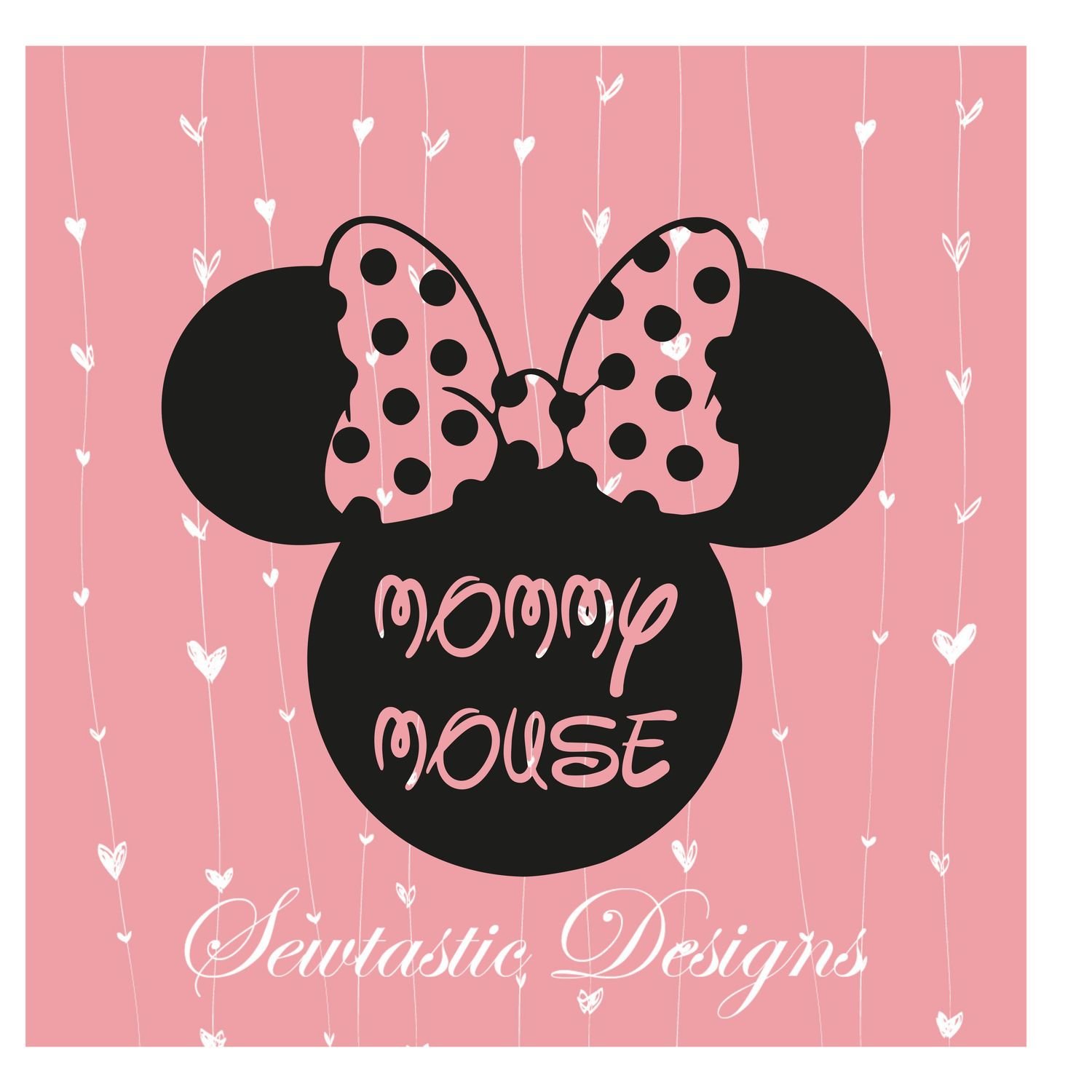 Download Mommy Mouse Svg Minnie Svg Mommy Svg Disney Svg Cut File Iron On Decal Cricut Silhouette Scanncut Many More