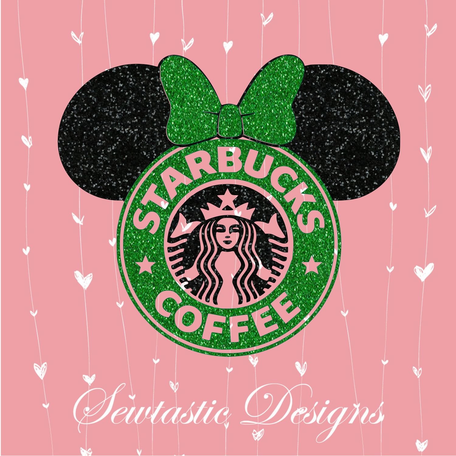 Starbucks Minnie Svg Starbucks Svg Minnie Svg Disney Svg Cut