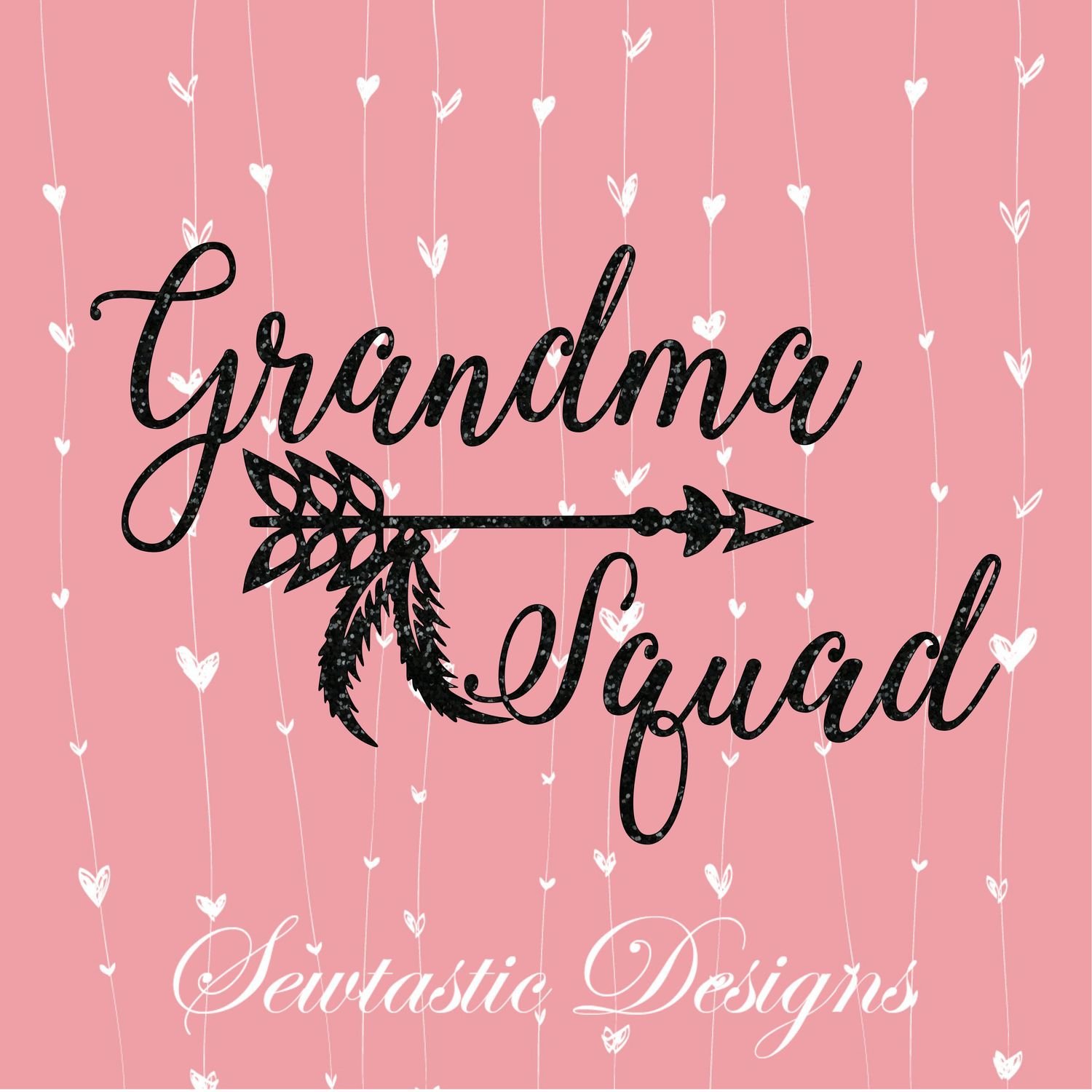 Download Grandma Squad Svg Grandma Svg Squad Svg Cut File Iron On Decal Cricut Silhouette Scanncut Many More