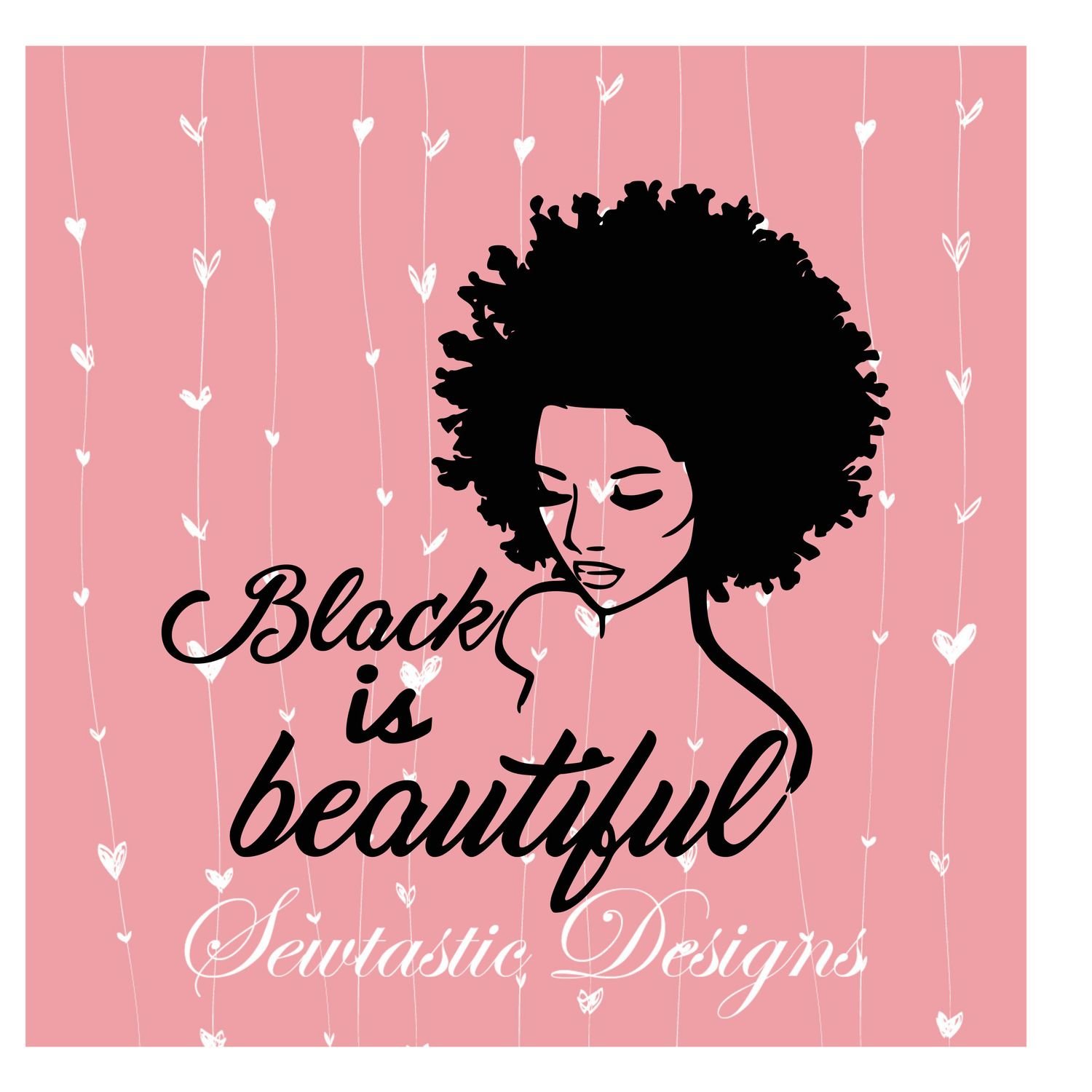 Download Black Is Beautiful Svg Black Svg Woman Svg Black Woman Svg Black Lady Svg Cut File Iron On Decal Cricut Silhouette Scanncut Many More