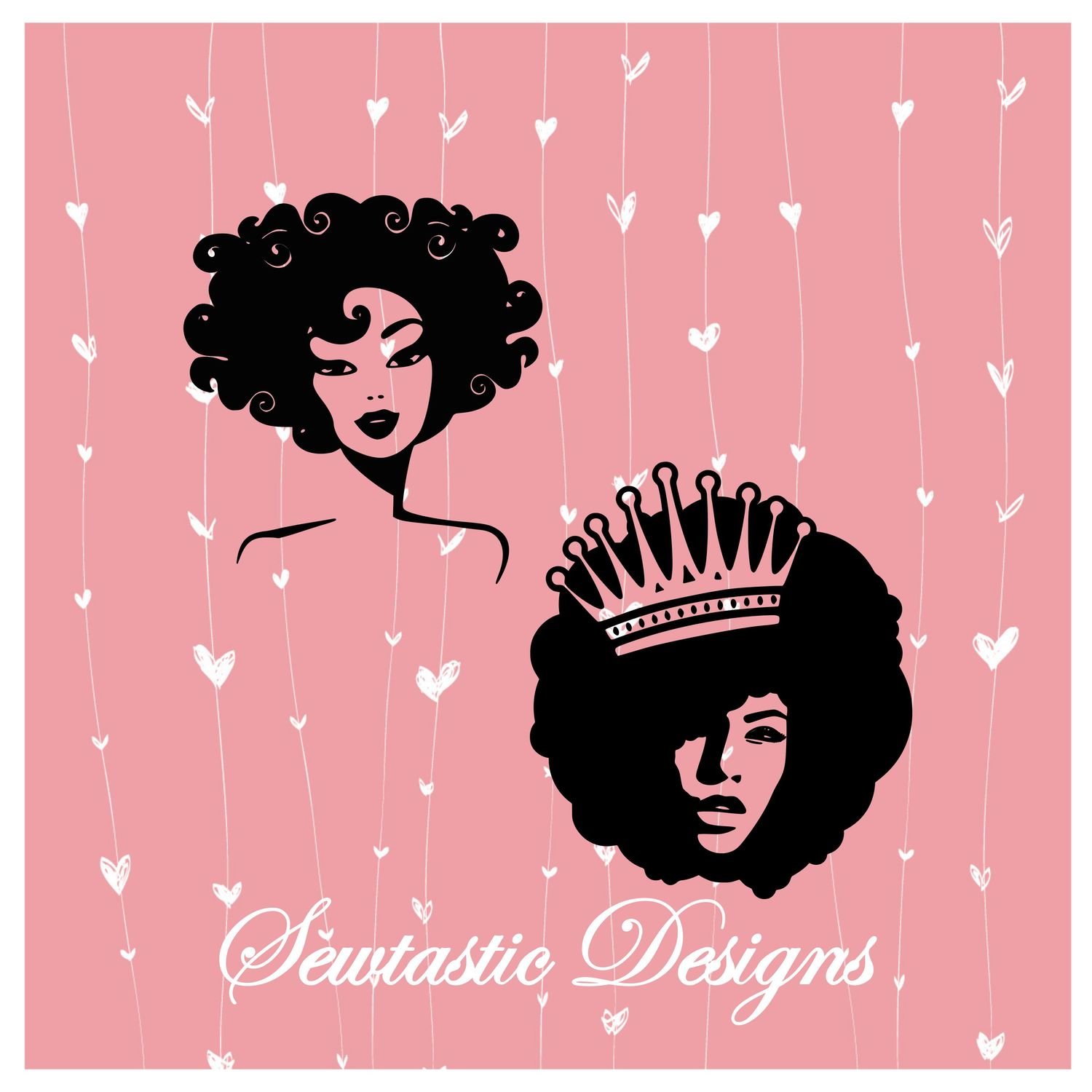 Download Black Woman Svg Black Lady Svg African Woman Svg Afro Svg Cut File Iron On Decal Cricut Silhouette Scanncut Many More