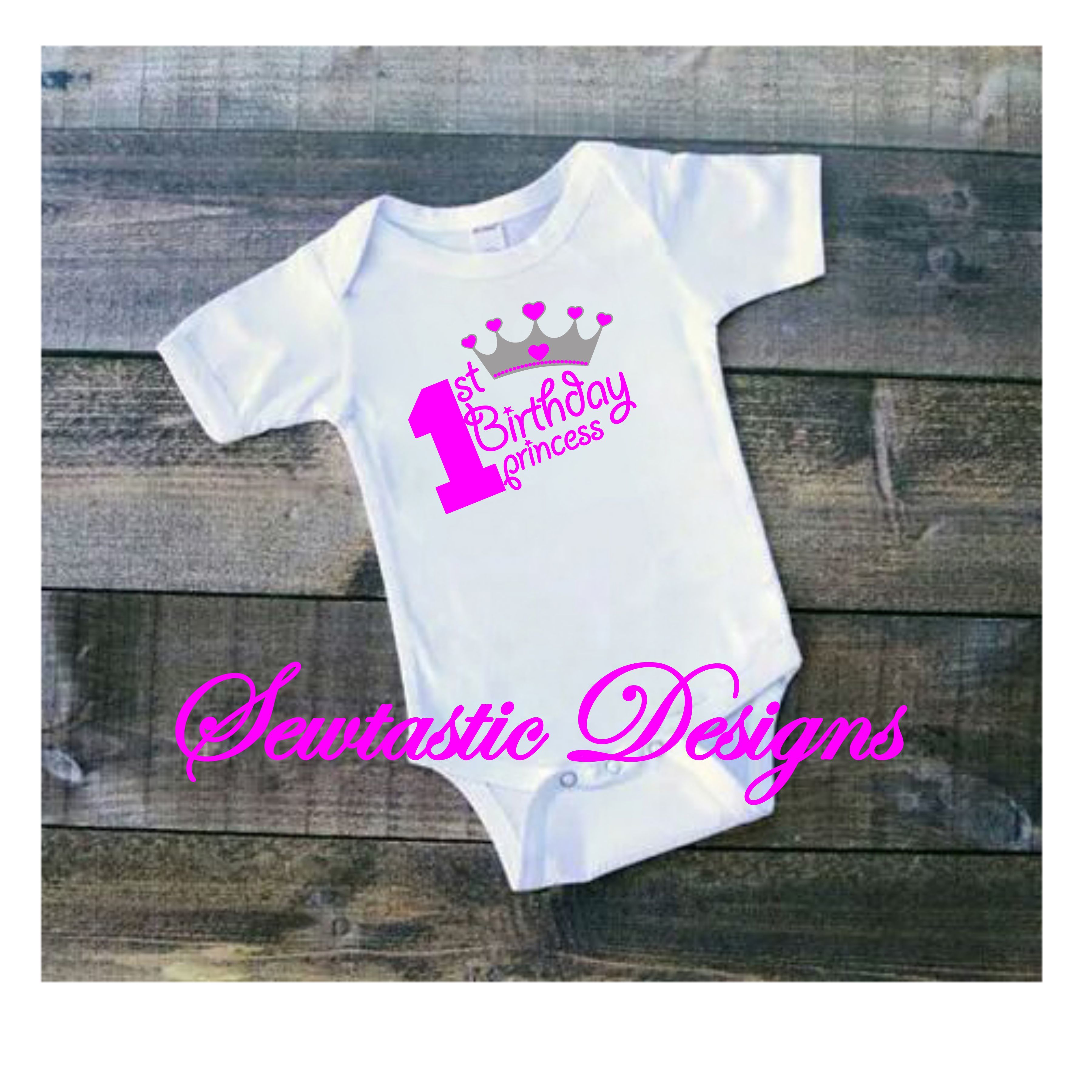 Download 1st Birthday Princess Svg First Birthday Svg Birthday Svg Princess Svg Cut File Iron On Decal Cricut Silhouette Scanncut Many More