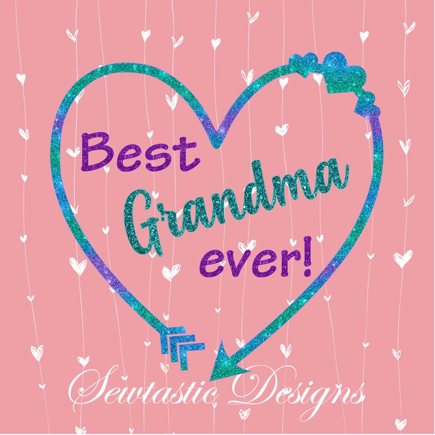 Download Best Grandma Ever Svg Best Grandma Svg Grandma Svg Cut File Iron On Decal Cricut Silhouette Scanncut Many More