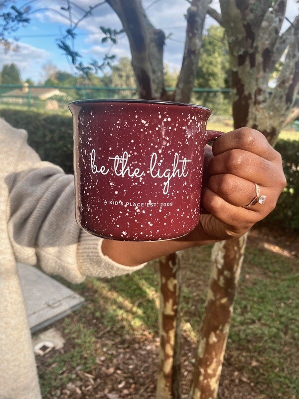Gift Basket W/ Be the Light Campfire Mug