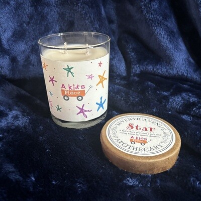 Signature Glass Star Candle