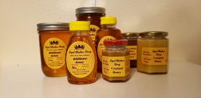 Honey, Pollen, and Comb 