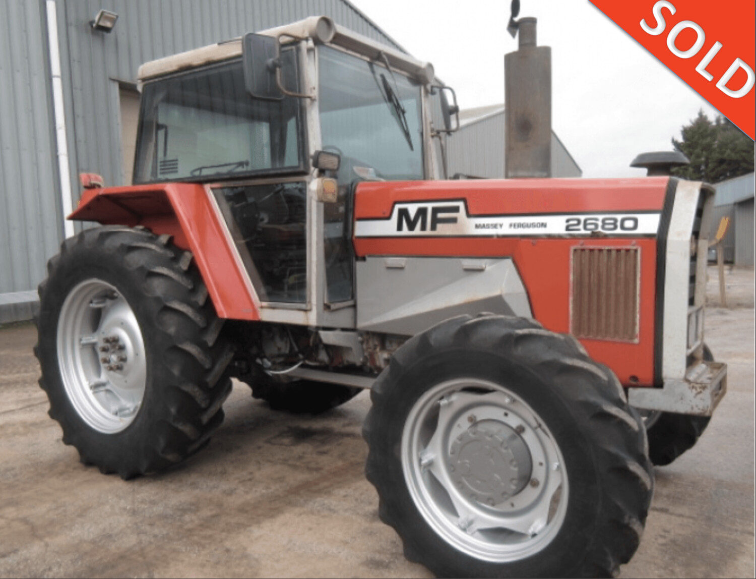 Massey Ferguson 2680 4x4 Tractor POA