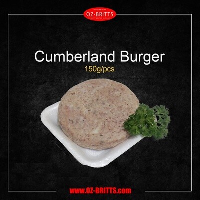 Cumberland (Pork) Burger (150g) - Price Each
