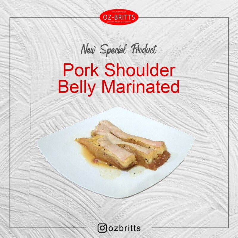 Pork Shoulder Belly (Marinated)